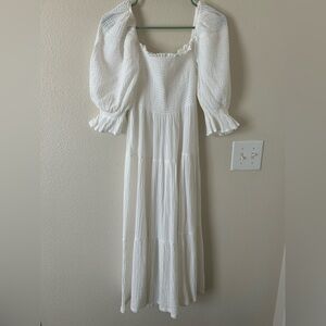 Nothing Fits But White Dress